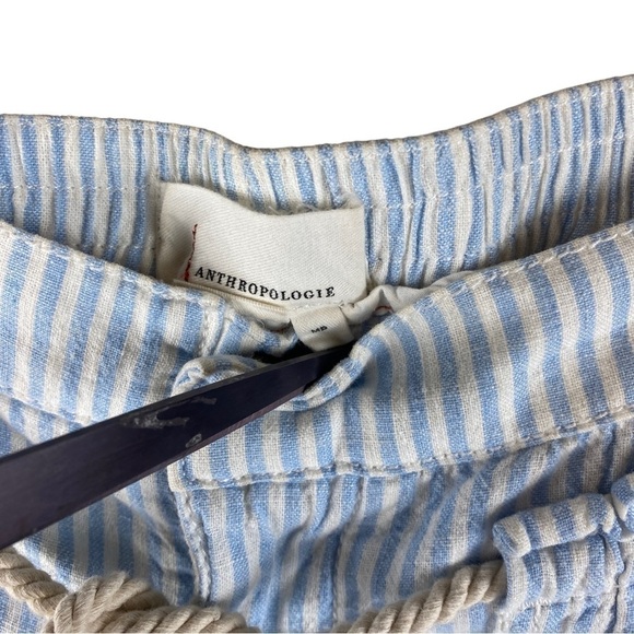 Anthropologie Seashore Striped Linen Pants - Picture 5 of 5